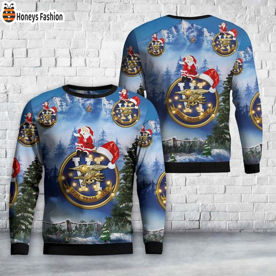 US Navy SEAL Team Six Ugly Christmas Sweater