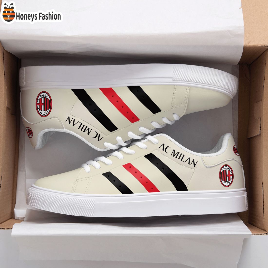 AC Milan 1899 Adidas Stan Smith Trainers