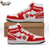 Arsenal Custom Name Nike Air Jordan 1 Shoes