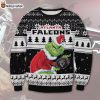 Atlanta Falcons Grinch Ugly Christmas Sweater
