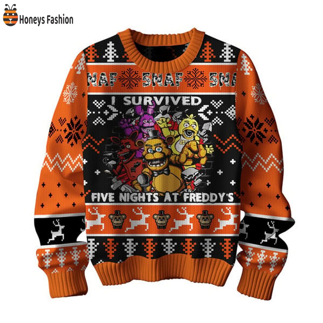 BEST 5NAF Ask The 5NAFK Crew Ugly Christmas Sweater
