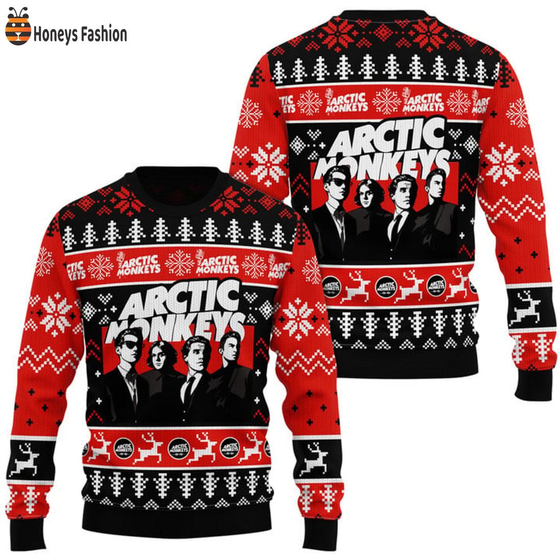 BEST Arctic Monkeys There’d Better Be a Mirrorball  Ugly Christmas Sweater