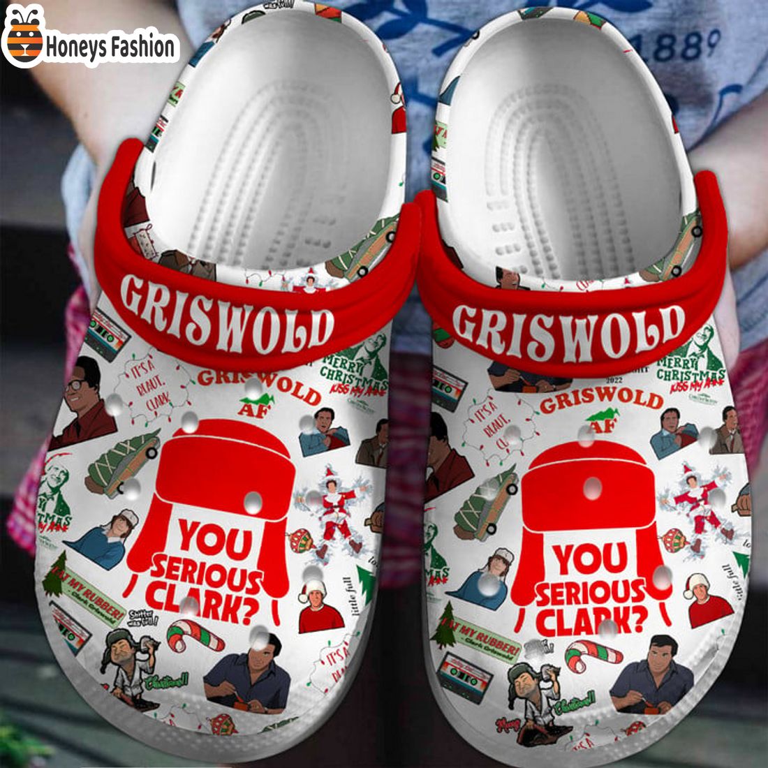 BEST Griswold You Serious Clark Shitter Was Full Crocs Clog Shoes