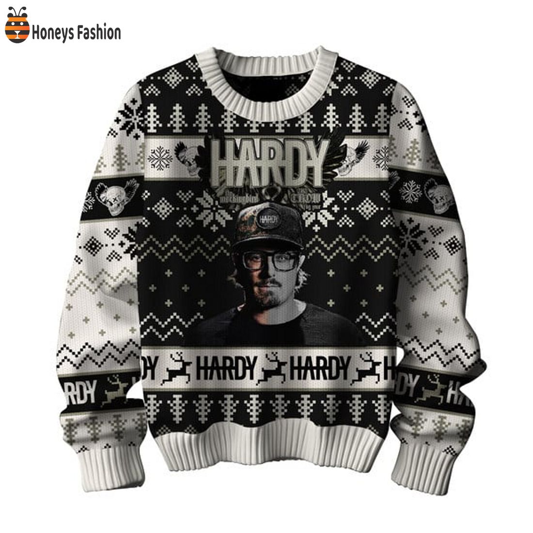 BEST Hardy Give Heaven Some Hell Ugly Christmas Sweater