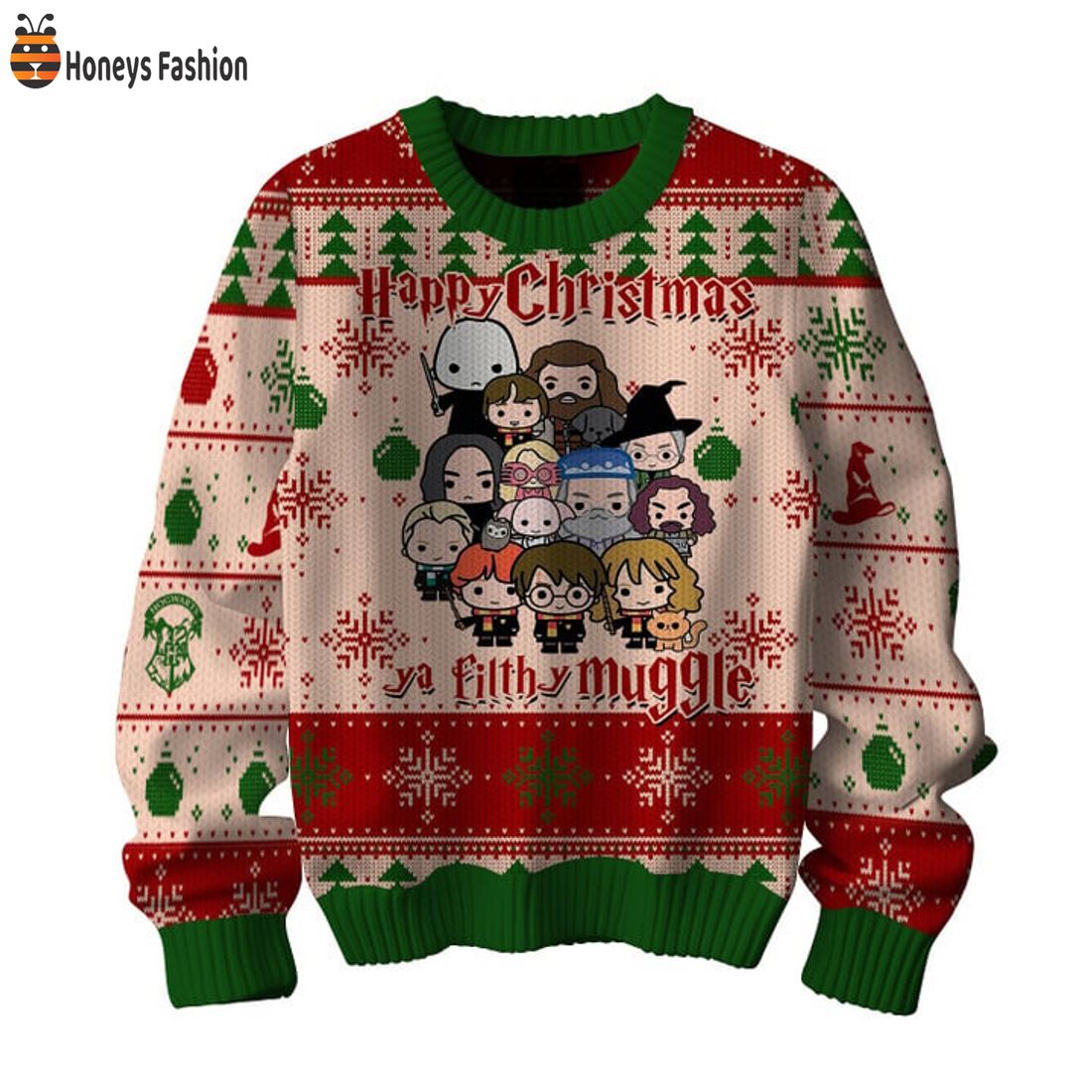 BEST Harry Potter Harry Christmas Ya Filth Muggle Ugly Christmas Sweater