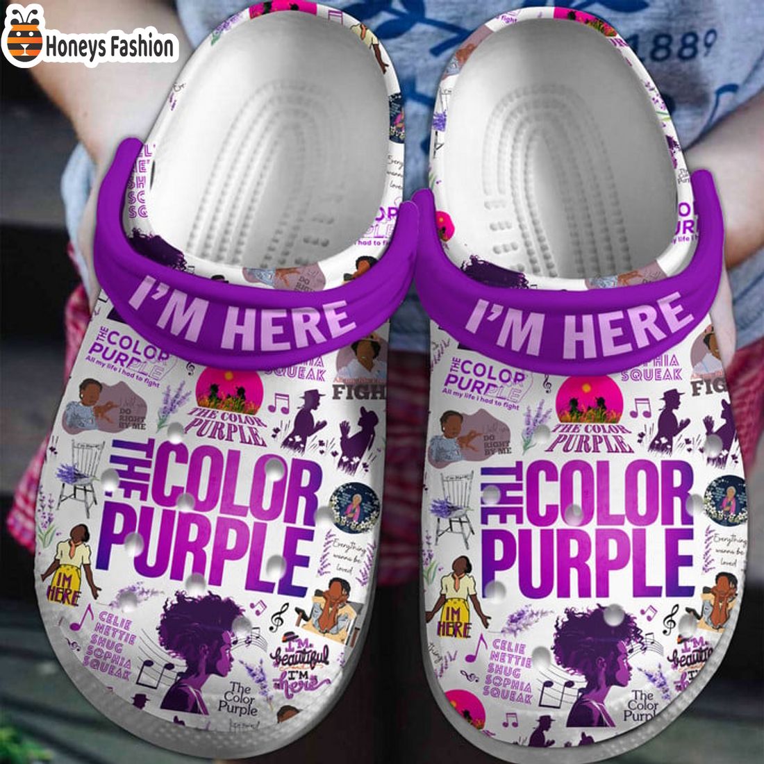 BEST I’m Here The Color Purple Do Right By Me Crocs Clog Shoes