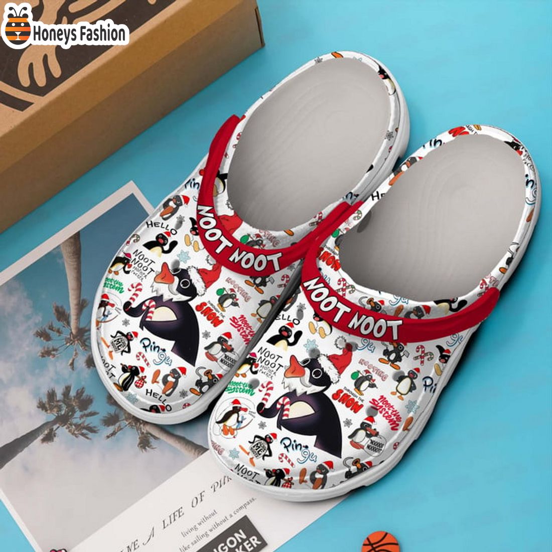 BEST Noot Noot Pingu Send Me Noots Crocs Clog Shoes