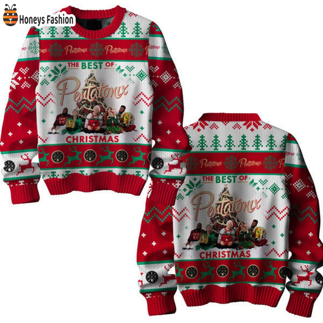 BEST Pentatonix The Best Of Christmas Ugly Christmas Sweater