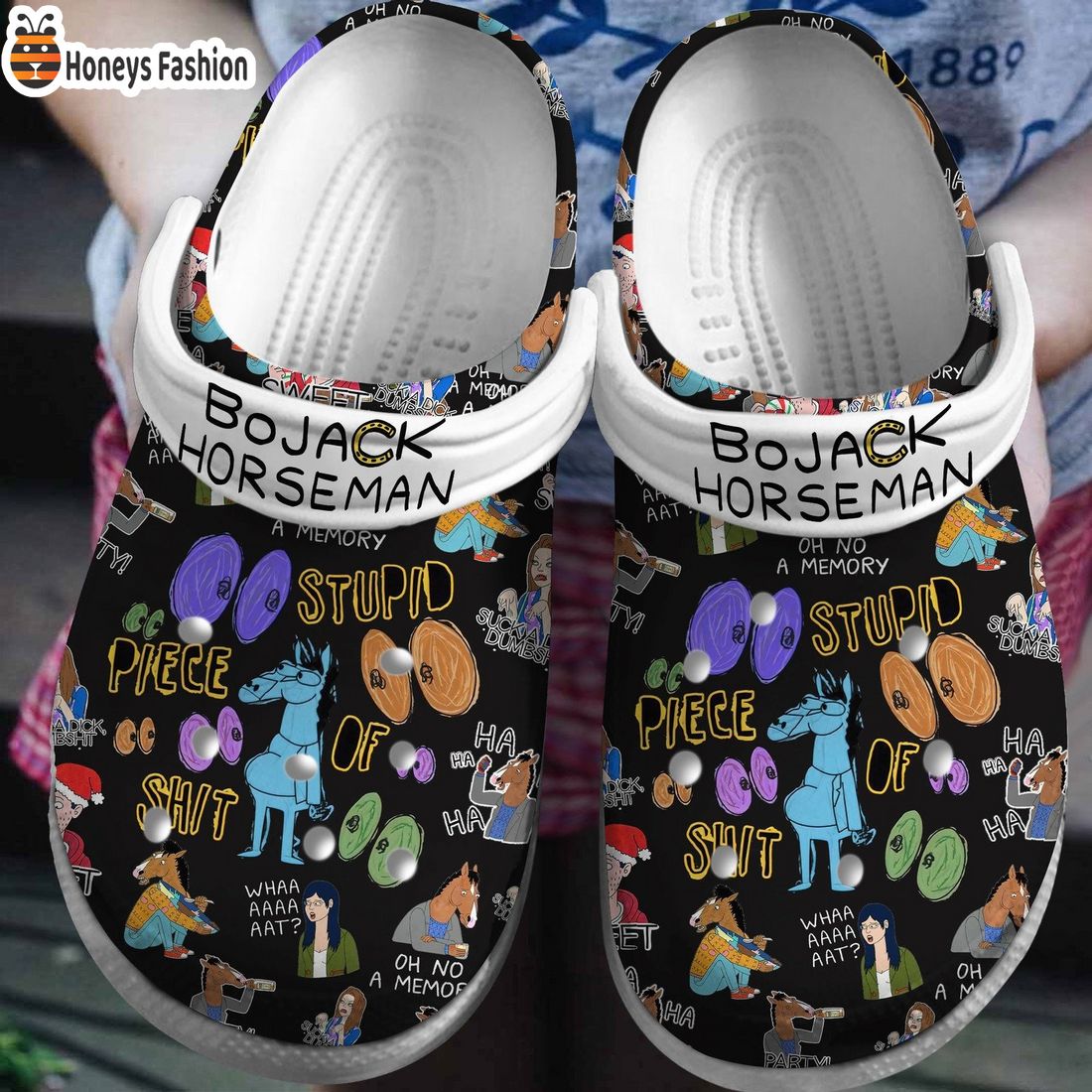 BoJack Horseman stupid piece of shit crocs clog shoes