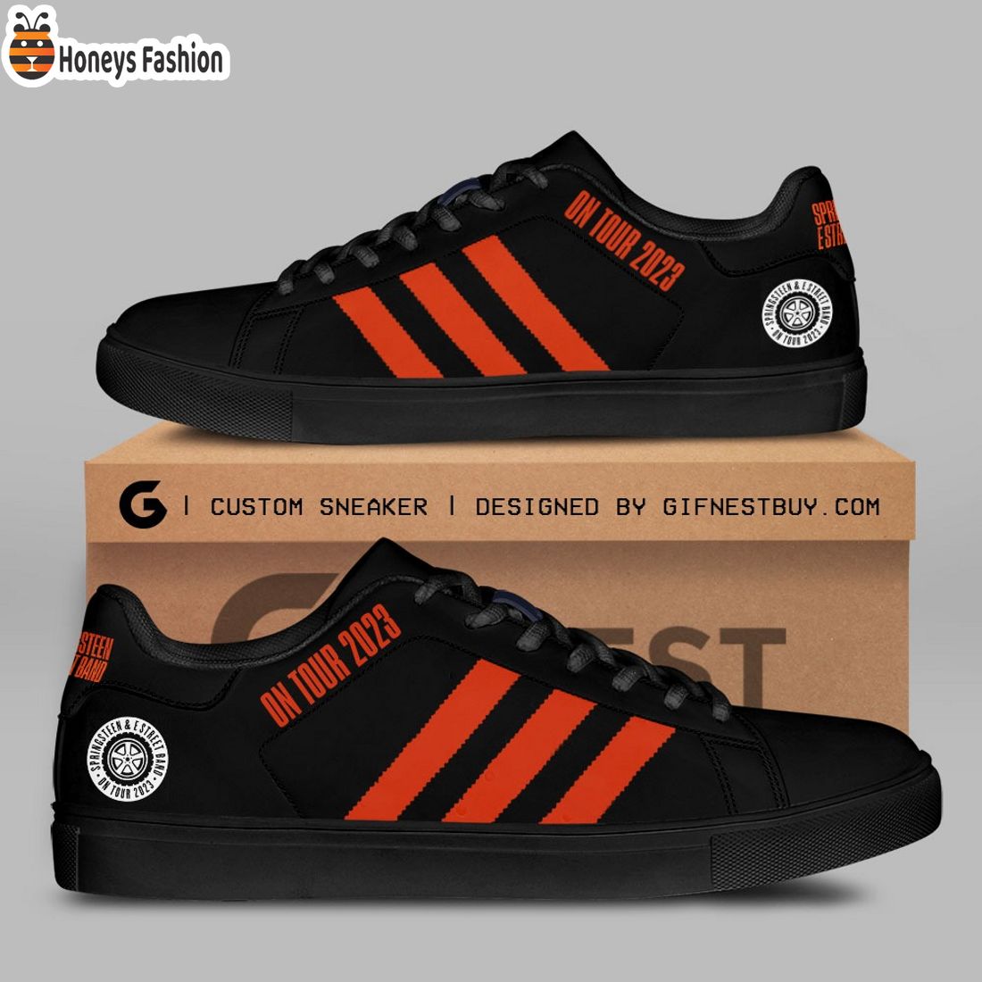 Bruce Springsteen On Tour 2023 Stan Smith Adidas Shoes