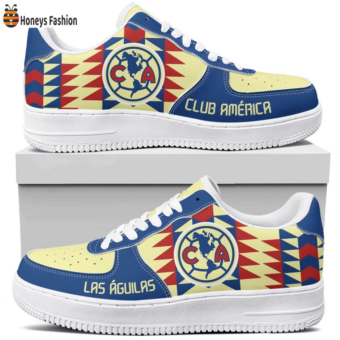 Club America Air Force Custom Nike Air Force Sneaker