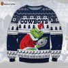 Dallas Cowboys Grinch Ugly Christmas Sweater
