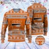 Damn right BNSF Railway now and forever ugly christmas sweater