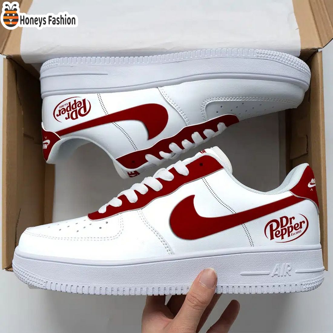 Dr Pepper Air Force Custom Nike Air Force Sneaker