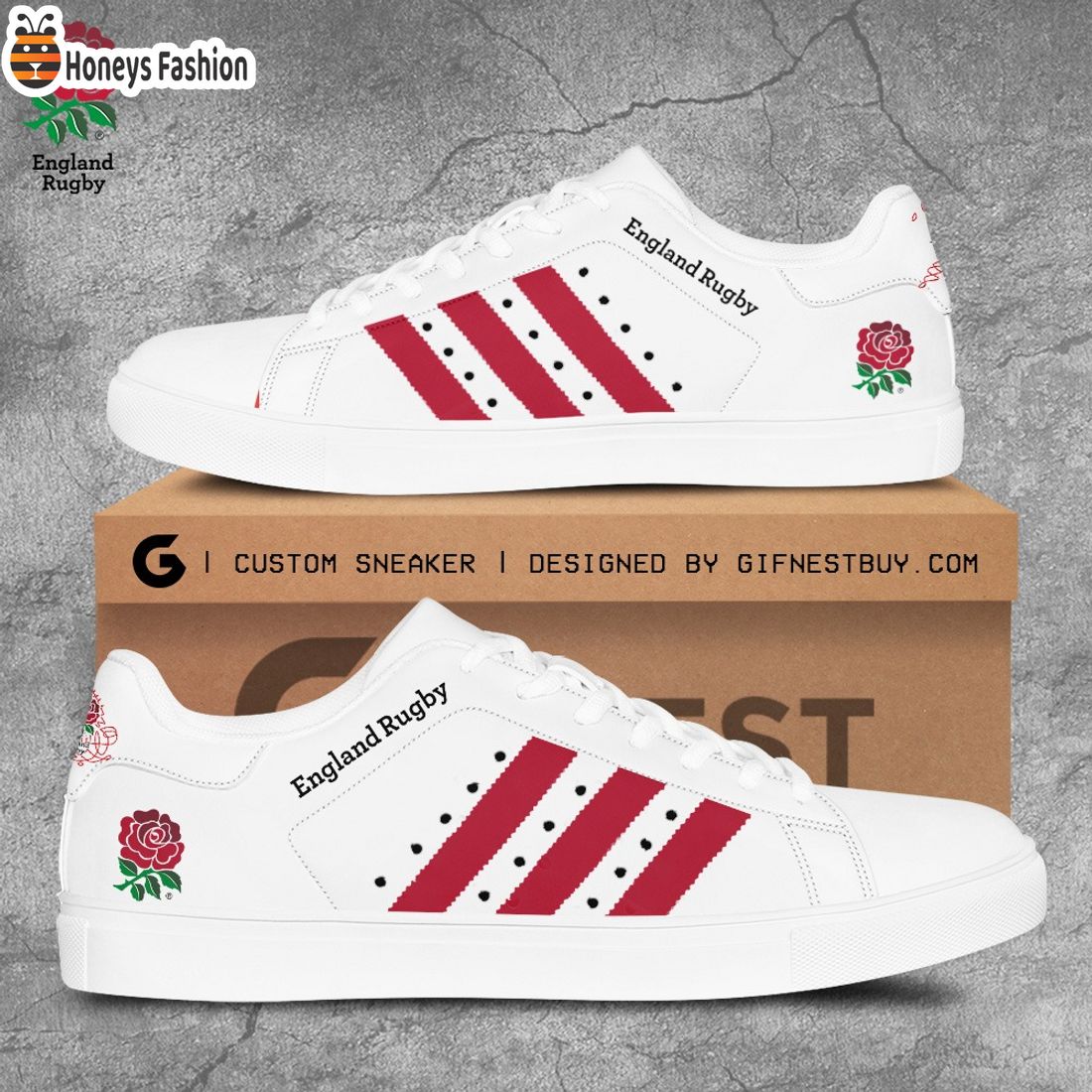 England Rugby World Cup Stan Smith Adidas Shoes