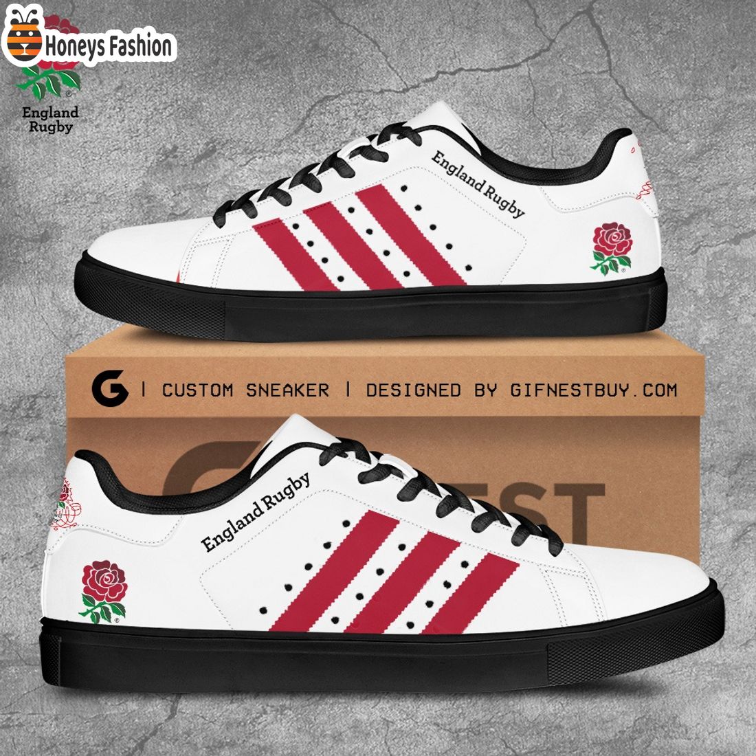 England Rugby World Cup Stan Smith Adidas Shoes