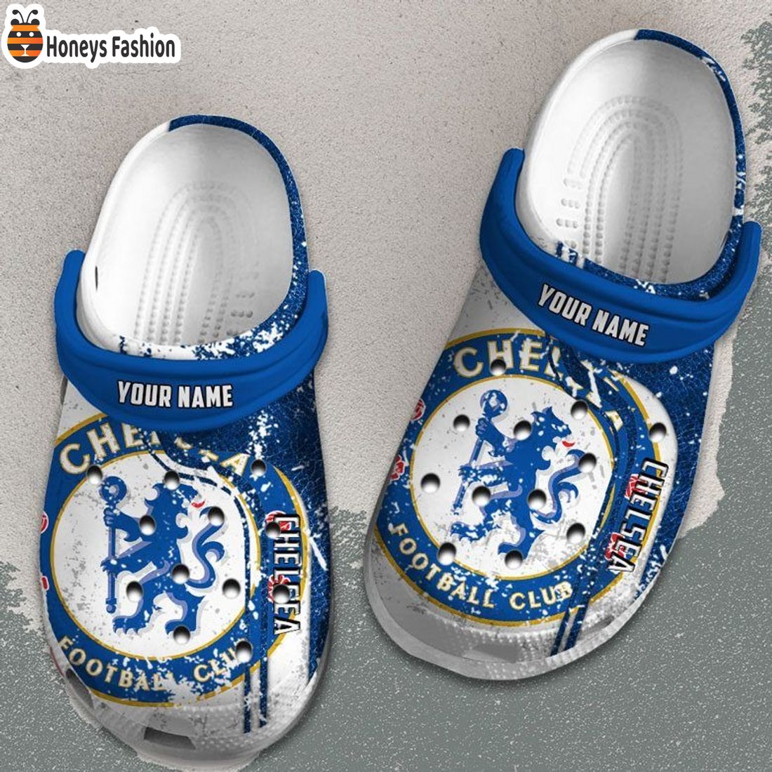 EPL Chelsea Custom Name Crocs Clog Shoes
