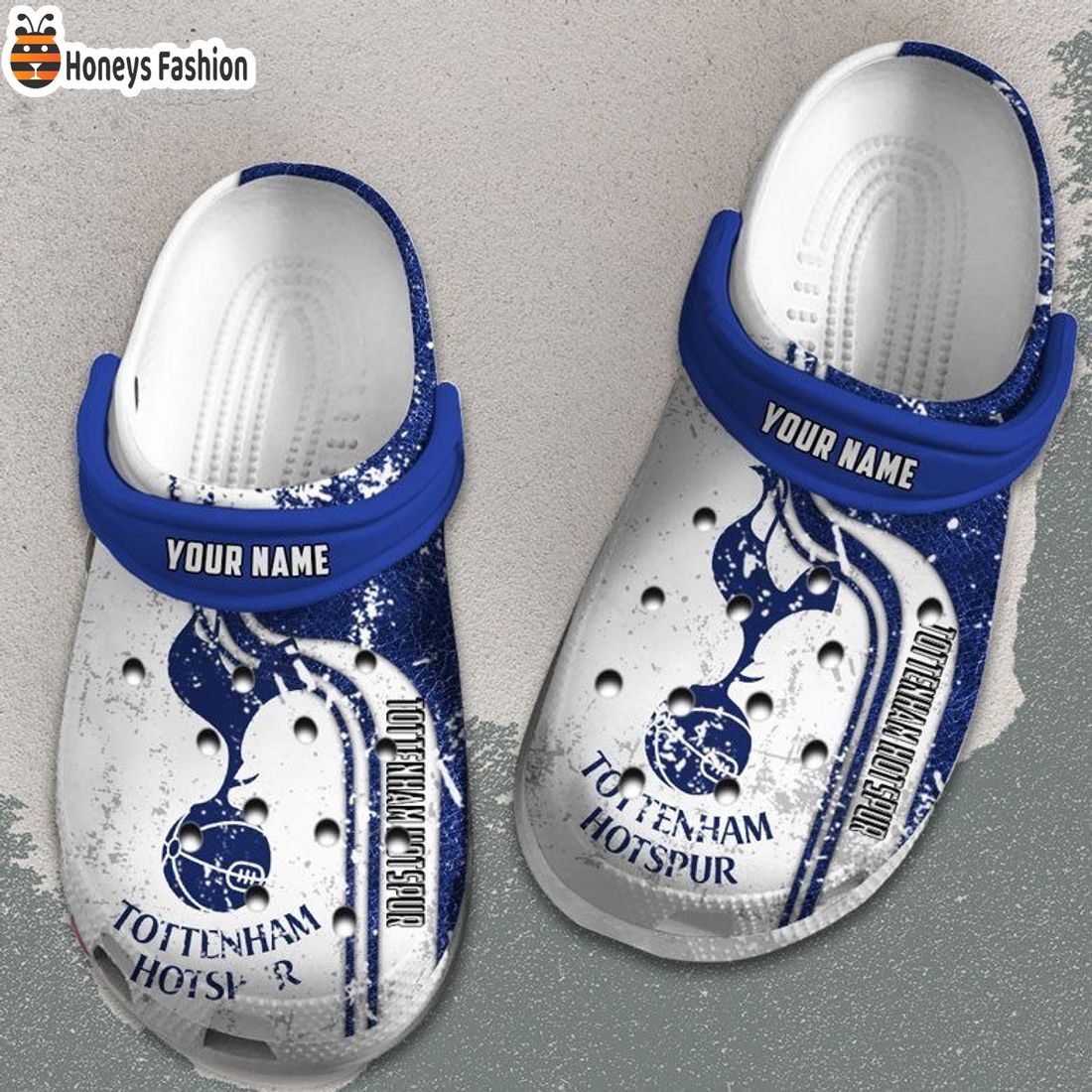 EPL Tottenham Hotspur Custom Name Crocs Clog Shoes