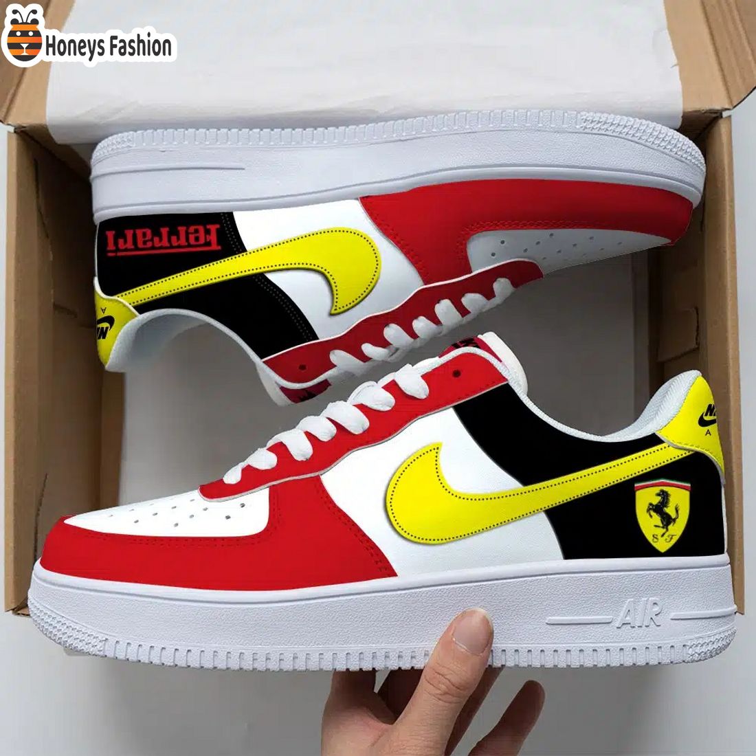 Ferrari Air Force Custom Nike Air Force Sneaker