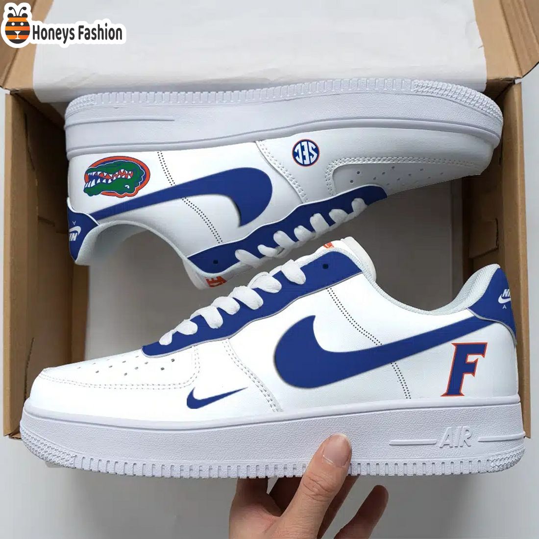 Florida Gators Air Force Custom Nike Air Force Sneaker