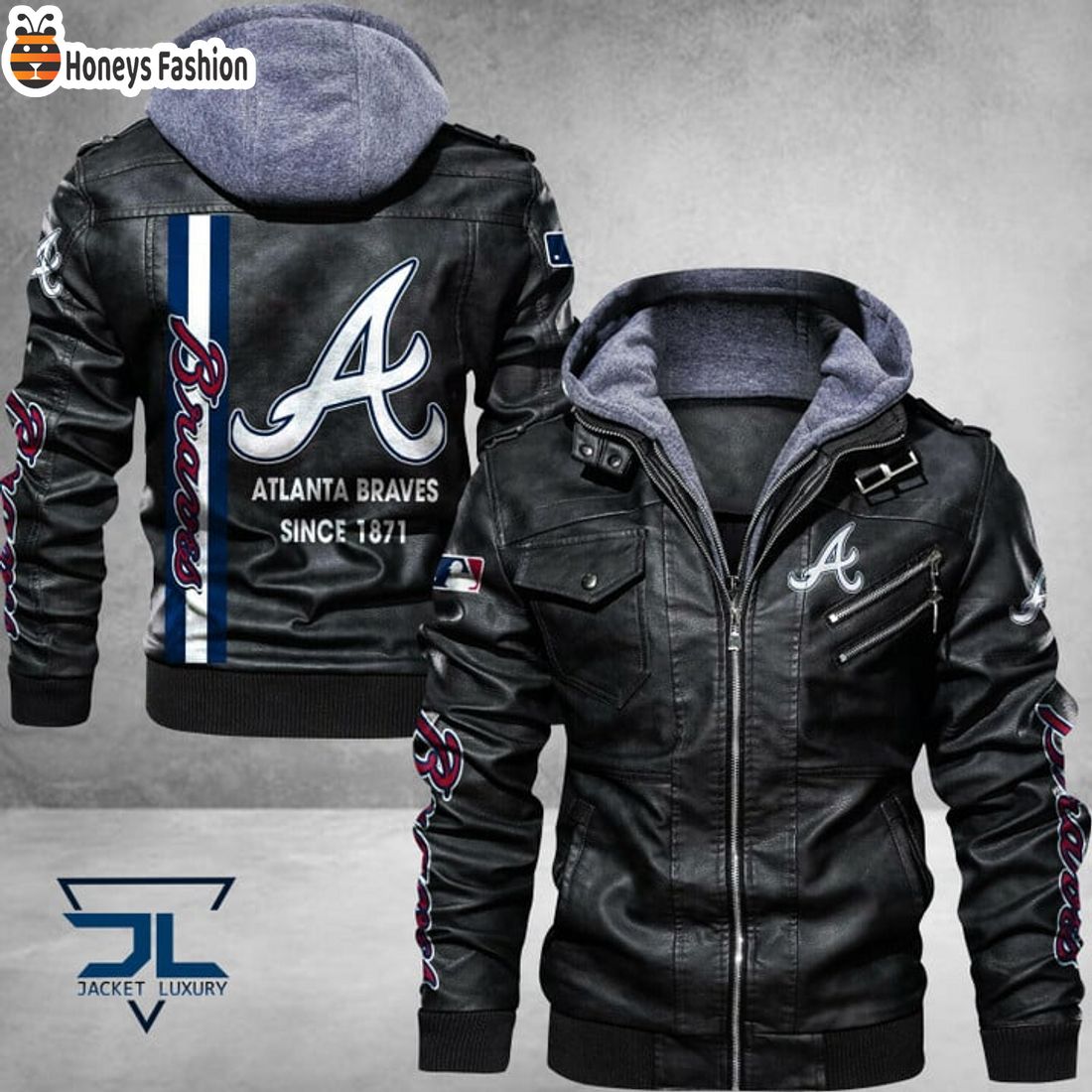 HOT Atlanta Braves MLB Luxury Leather Jacket