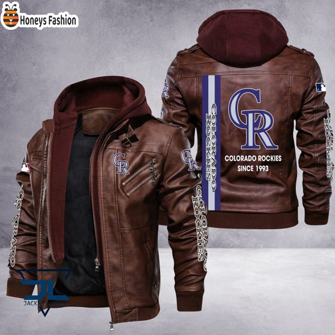 HOT Colorado Rockies MLB Luxury Leather Jacket