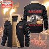 HOT Iron Maiden To Eternity Custom Name Fleece Leather Jacket