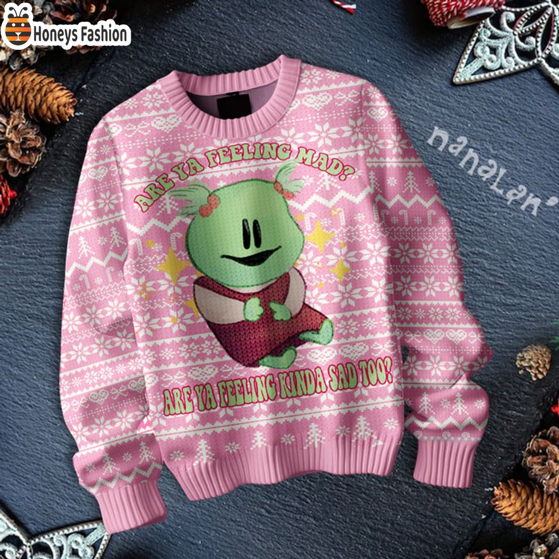 HOT Nanalan’ Are Ya Feeling Mad Ugly Christmas Sweater