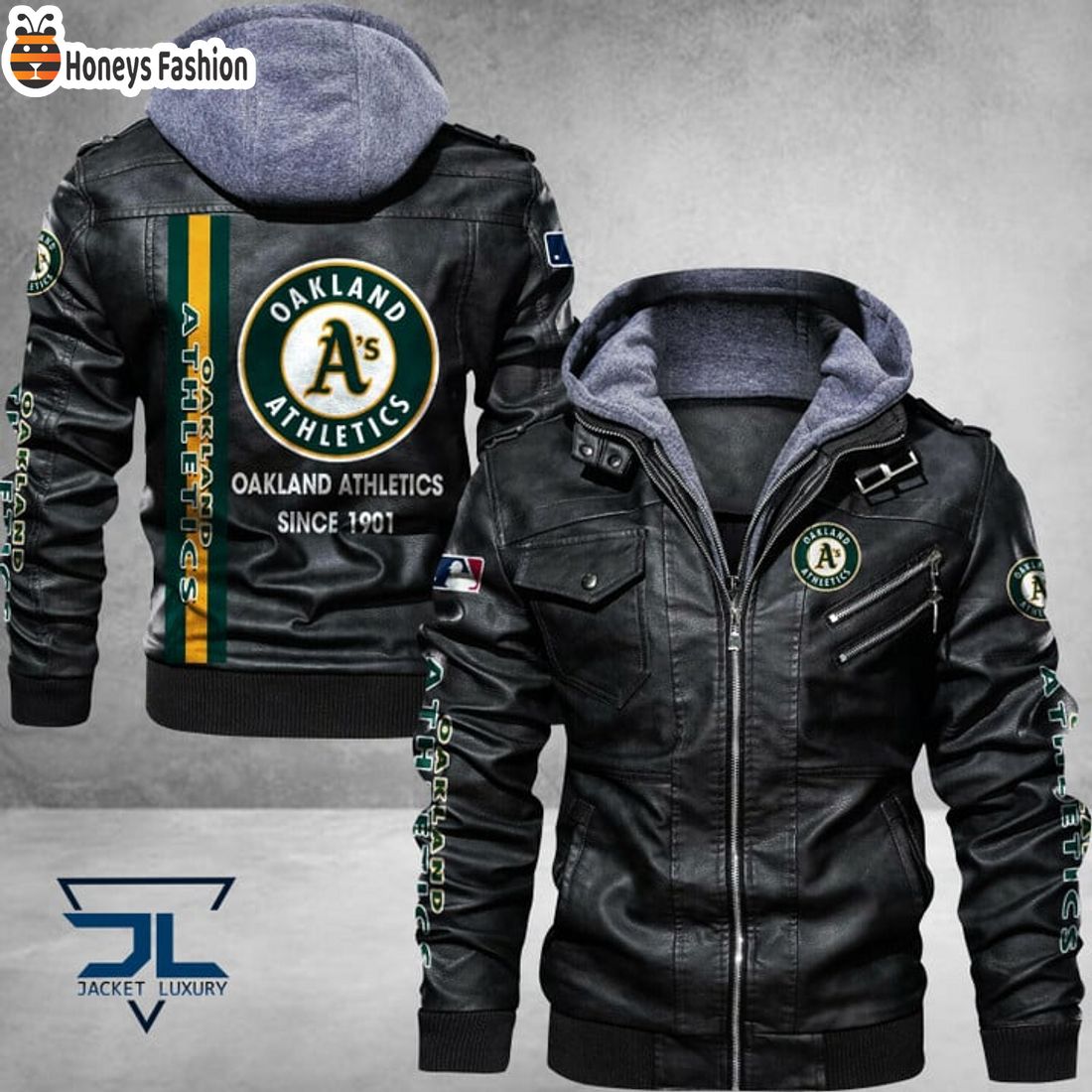 HOT Oakland Athletics MLB Luxury Leather Jacket