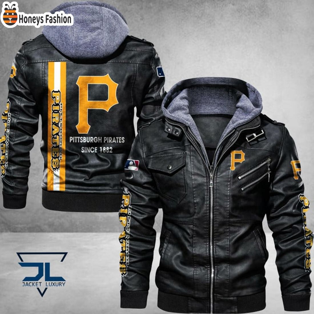 HOT Pittsburgh Pirates MLB Luxury Leather Jacket