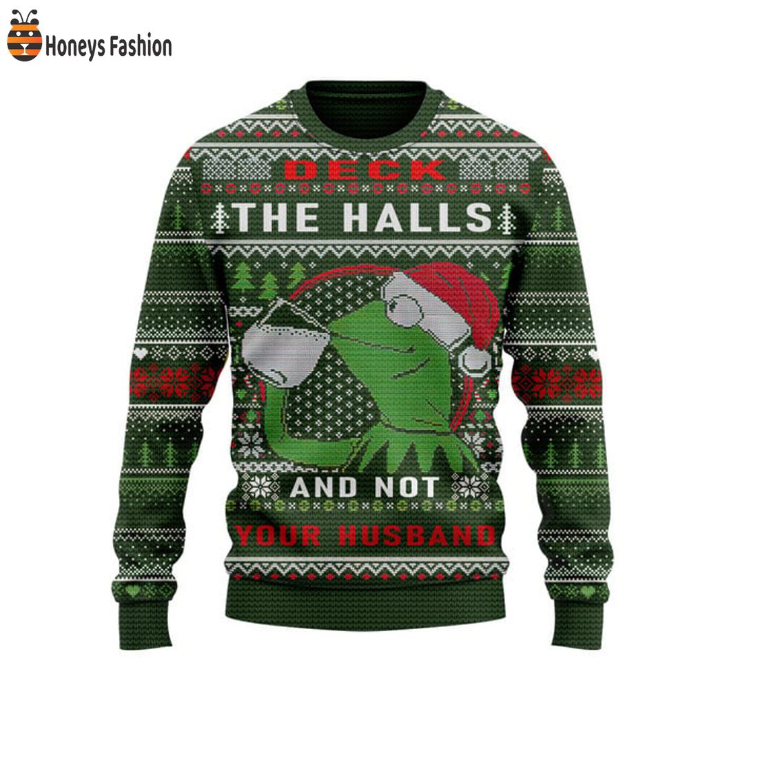 HOT The Muppets Duck The Halls And Not Your Husband Ugly Christmas Sweater