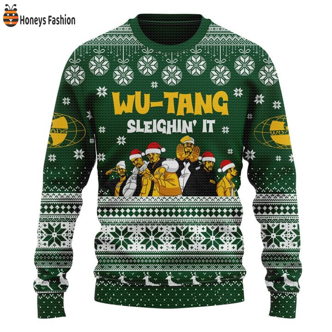 HOT Wu Tang Clan Sleighin’t It Ugly Christmas Sweater