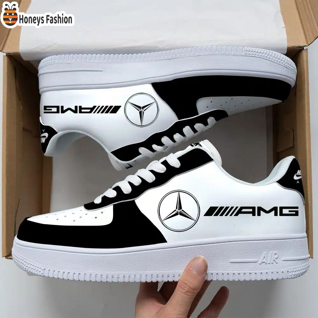 Mercedes AMG Air Force Custom Nike Air Force Sneaker
