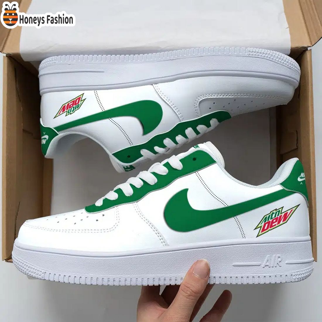 Mountain Dew Air Force Custom Nike Air Force Sneaker