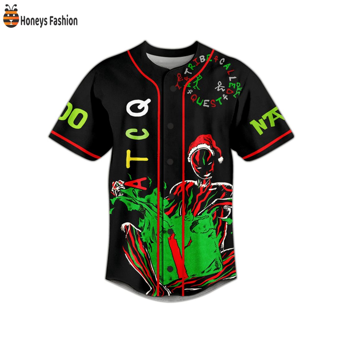 NEW A Tribe Called Quest Check The Rhime Custom Name Number Baseball Jersey