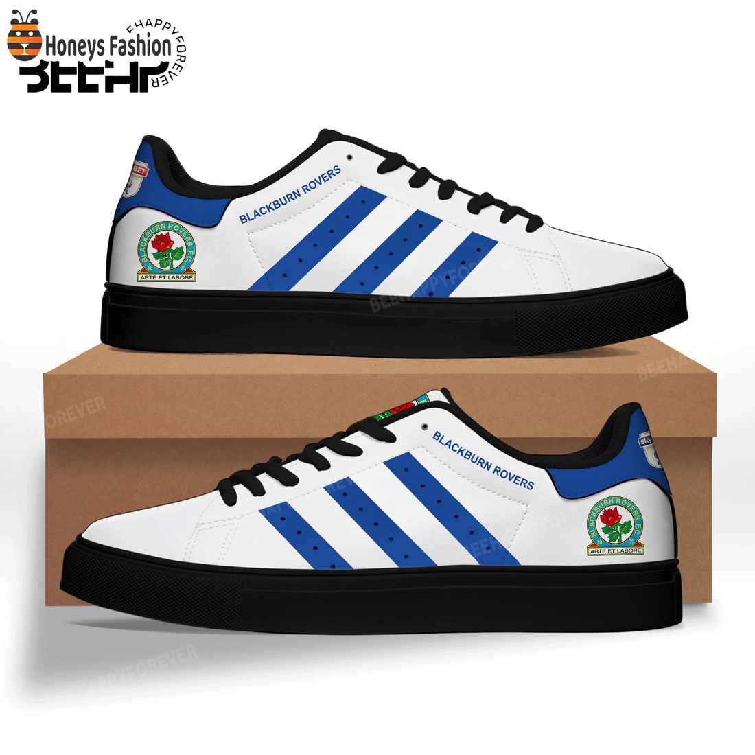 NEW  Blackburn Rovers Adidas Stan Smith Trainers