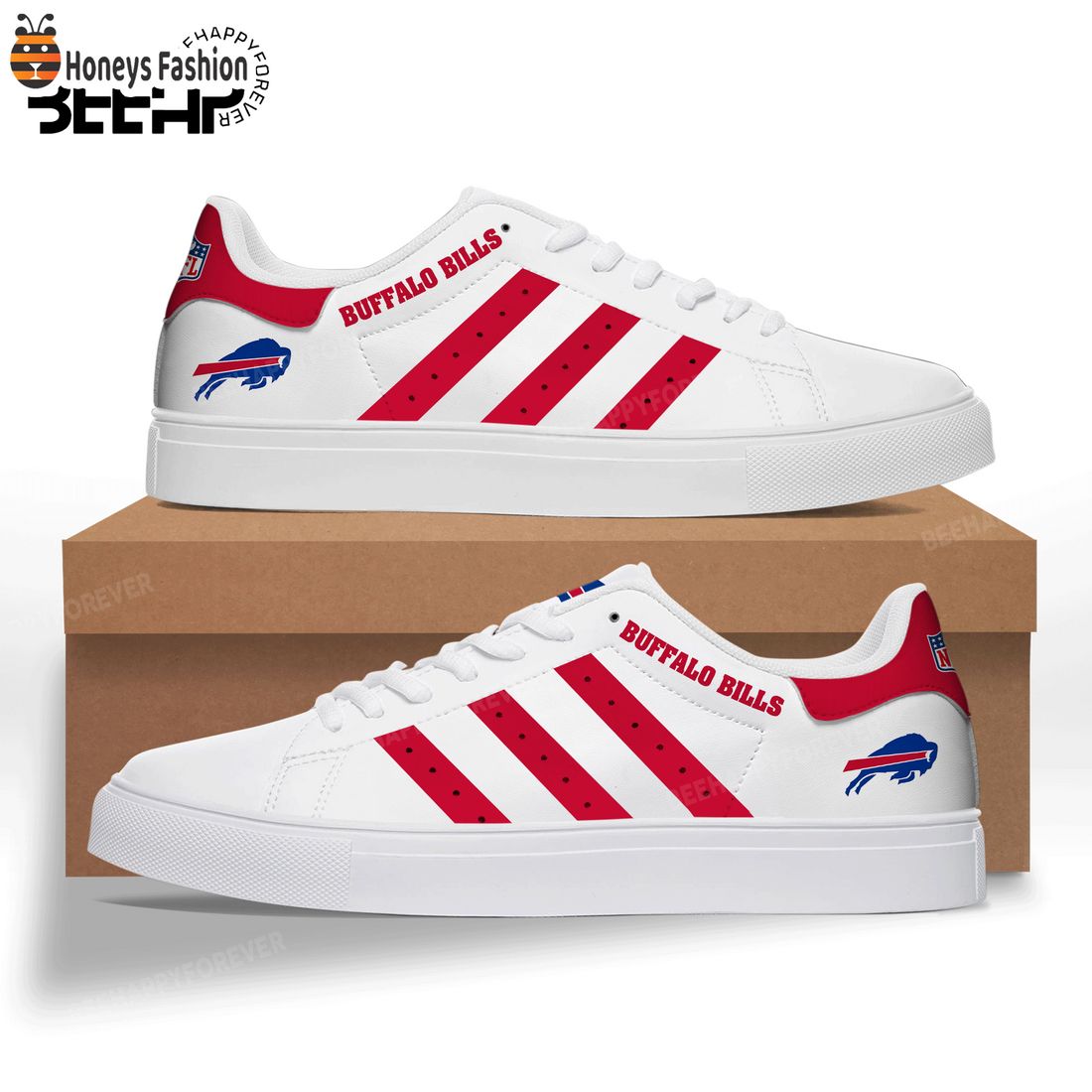 NEW  Buffalo Bills Adidas Stan Smith Trainers