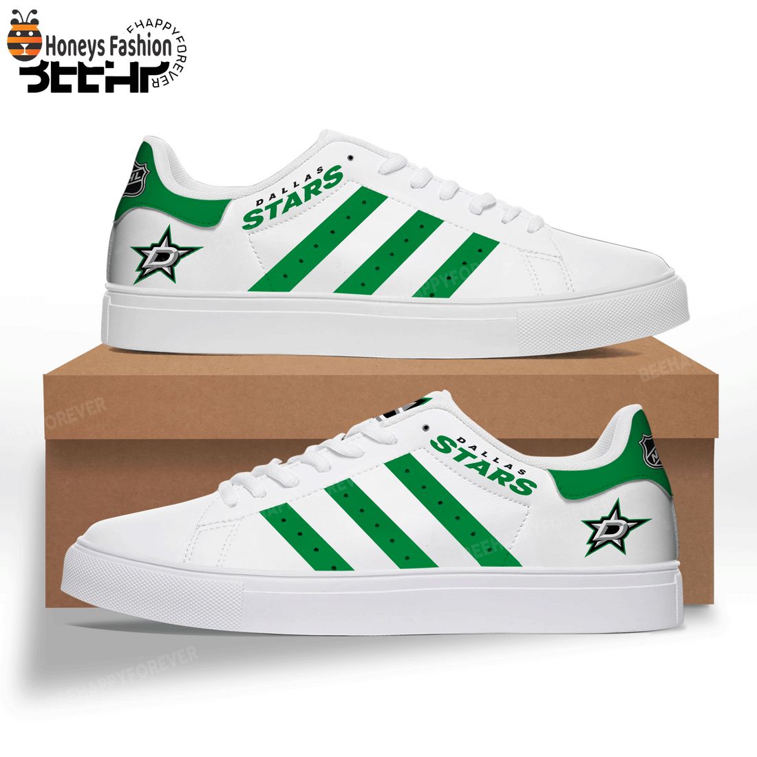 NEW  Dallas Stars Adidas Stan Smith Trainers