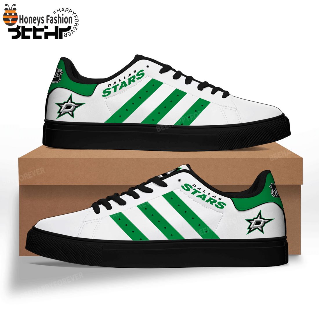 NEW  Dallas Stars Adidas Stan Smith Trainers