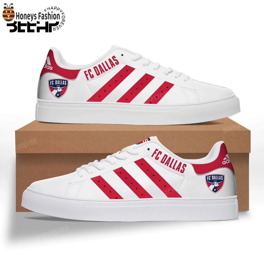 NEW  FC Dallas Adidas Stan Smith Trainers