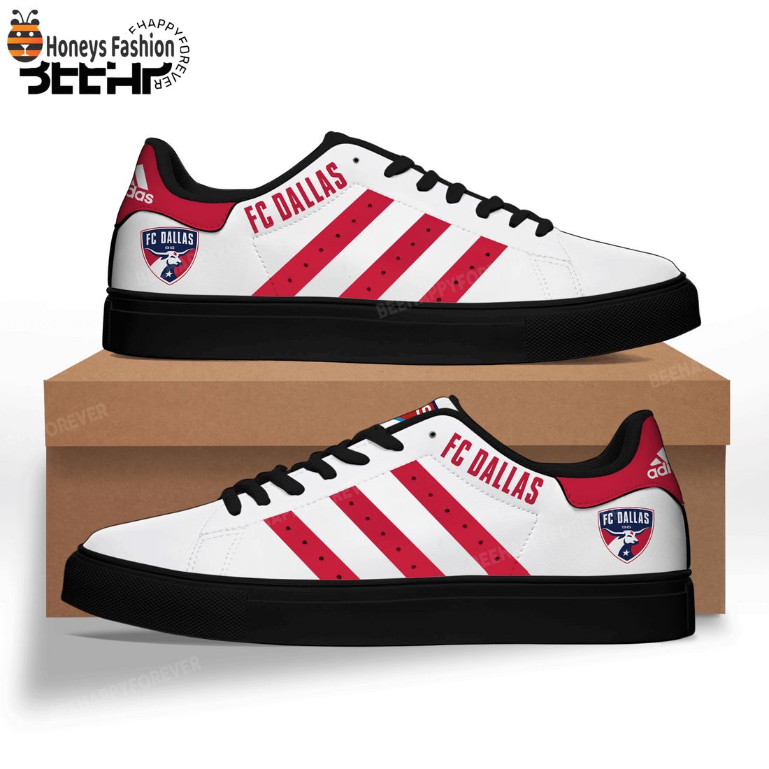 NEW  FC Dallas Adidas Stan Smith Trainers