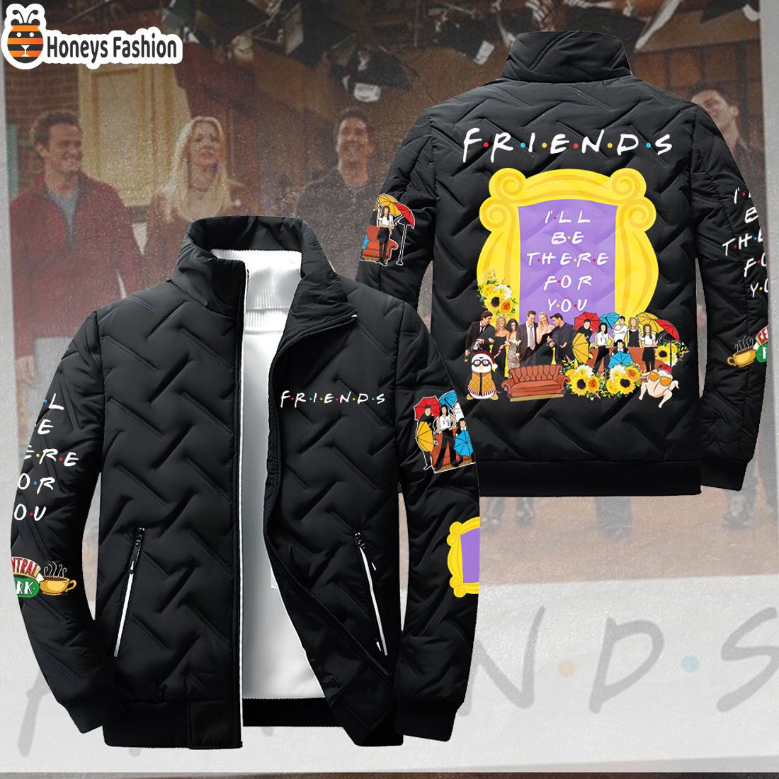 NEW Friends TV Show I’ll Be There For You 2D Paddle Jacket