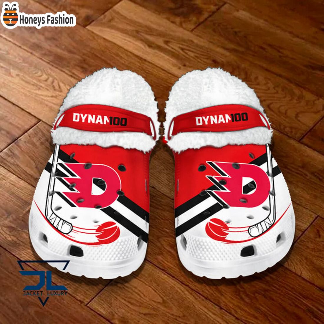 NEW HC Dynamo Pardubice Tipsport Extraliga Fleece Crocs