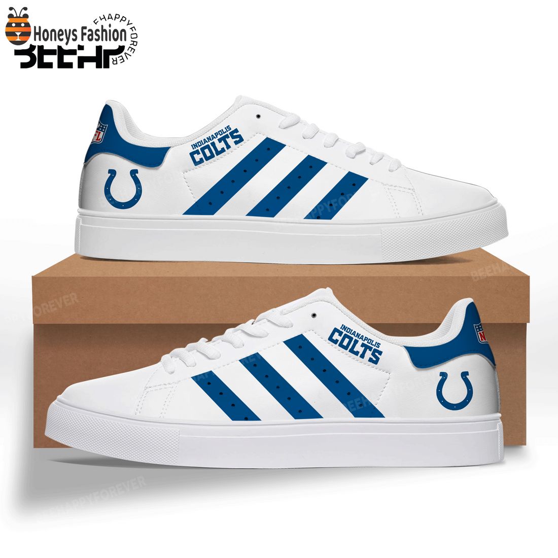 NEW  Indianapolis Colts Adidas Stan Smith Trainers