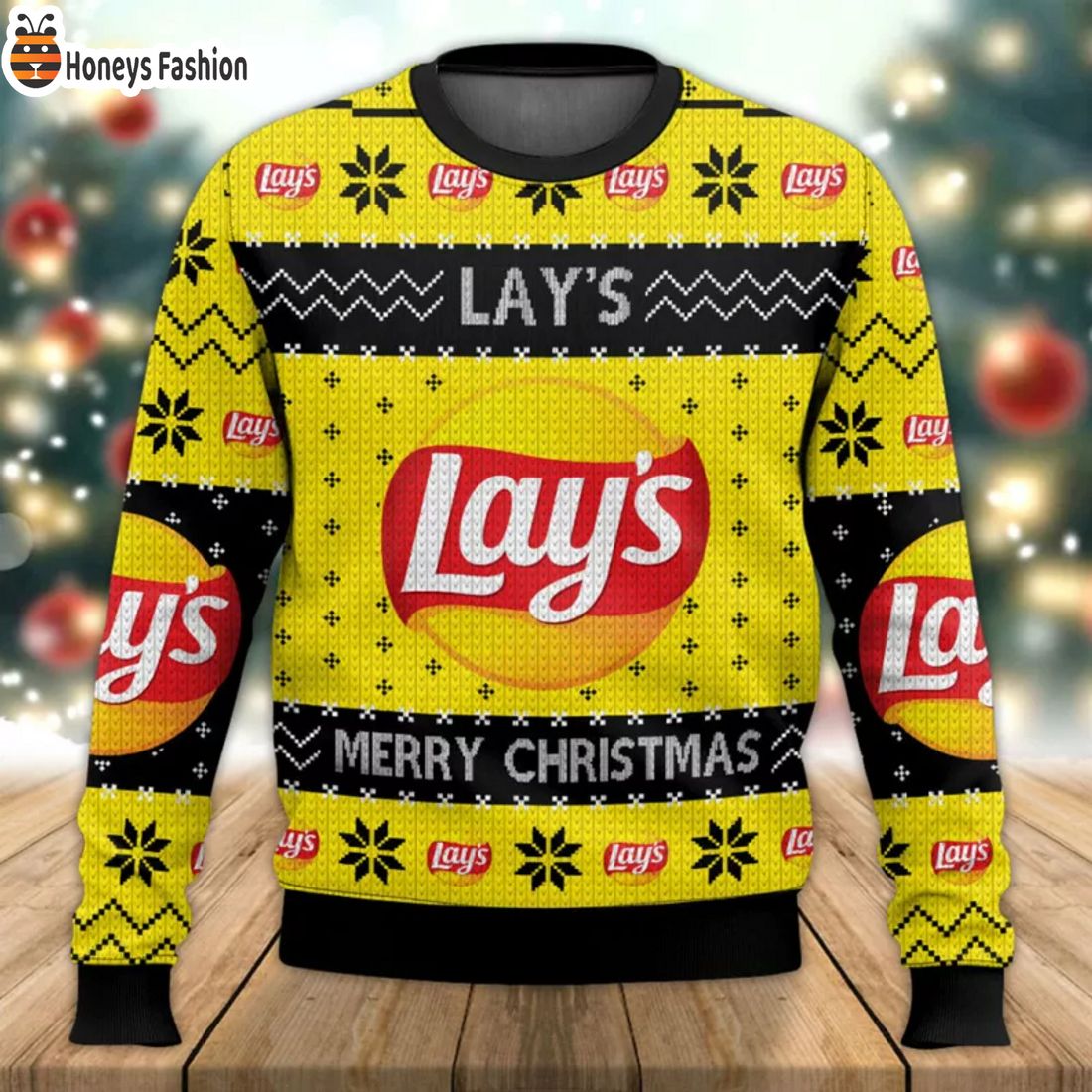 NEW Lay’s Snack Brand Merry Christmas Ugly Sweater