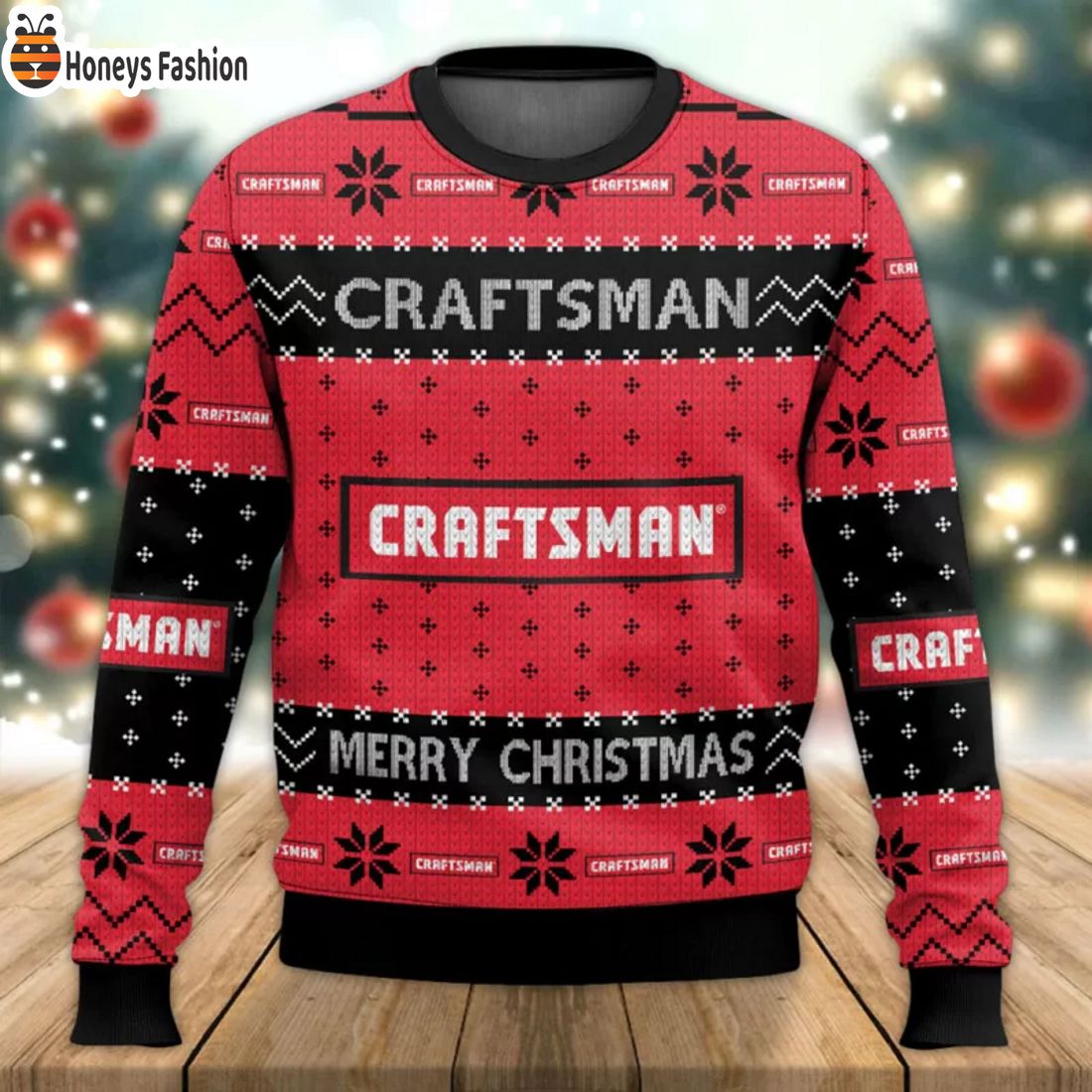 NEW Power Tools Craftsman Merry Christmas Ugly Sweater