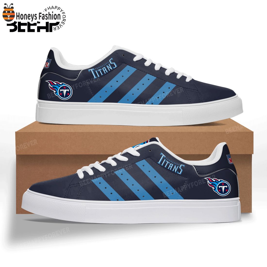 NEW  Tennessee Titans Adidas Stan Smith Trainers