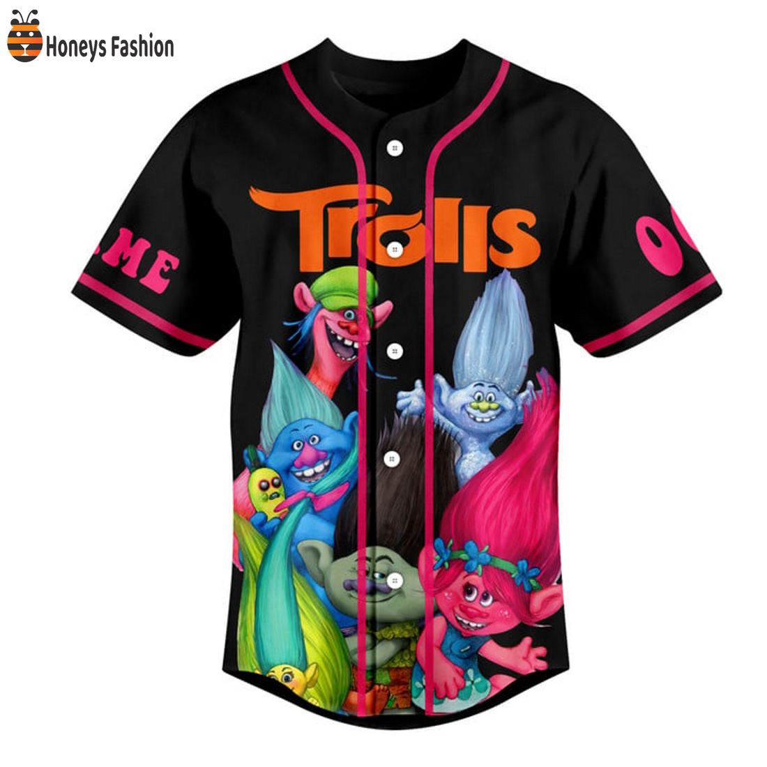 NEW Trolls Trolling With My Homies Custom Name Number Baseball Jersey