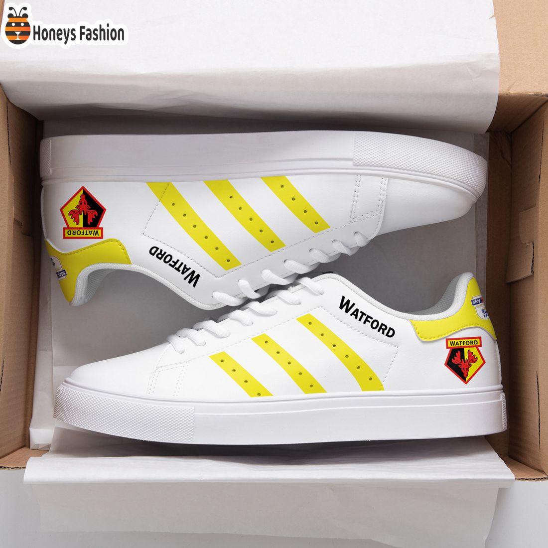 NEW  Watford FC Adidas Stan Smith Trainers