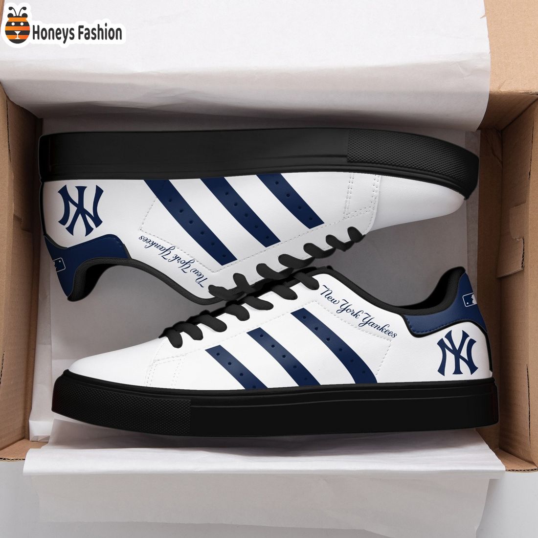 New York Yankees Adidas Stan Smith Trainers
